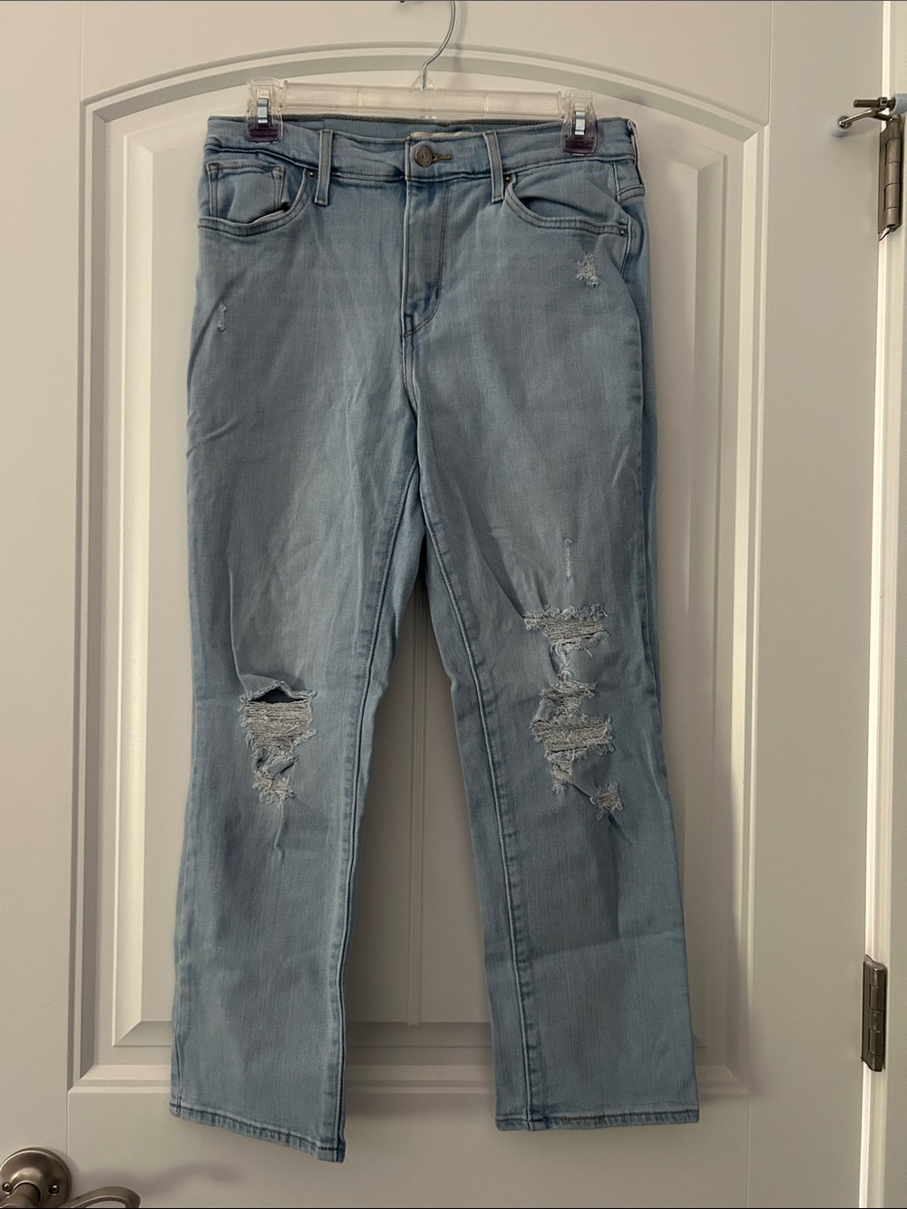 Levi’s 724 High Rise Straight Crop Womens 28